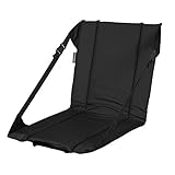 Stansport G-10-20 Folding Stadium Seat - Black, 15.5' L x 17' W x 17' H