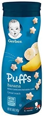 Gerber Graduates Puffs Banana, 1.48 oz