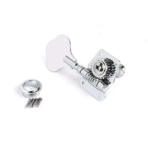 WGOEODI Chevilles de réglage pour Guitare Basse électrique 4R, Chevilles pour accordeurs chromés pour Guitare, Boutons… - Les Beatles, Paul McCartney, John Lennon, RIngo Starr, George Harrison WGOEODI Chevilles de réglage pour Guitare Basse électrique 4R, Chevilles pour accordeurs chromés pour Guitare, Boutons…