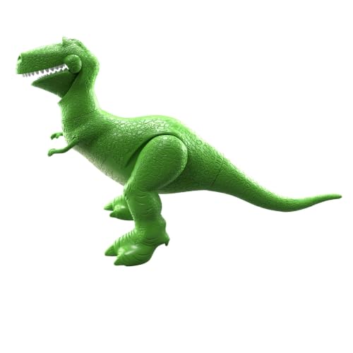 Image of Mattel Disney and Pixar Toy Story 5 Rex Action Figure | 7-inch Playscale, 1 Key Character, 8+ Posable Joints, Movie-Accurate Design