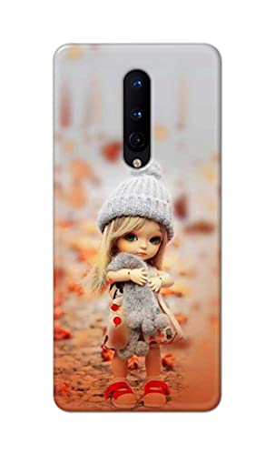 Image of PRINTFIDAA Doll Cute Girl Amazing Beauty Little Kid Child Playing Hard Back Cover for OnePlus 8 (6.55 inch) Back Cover -(P6) KAT1001