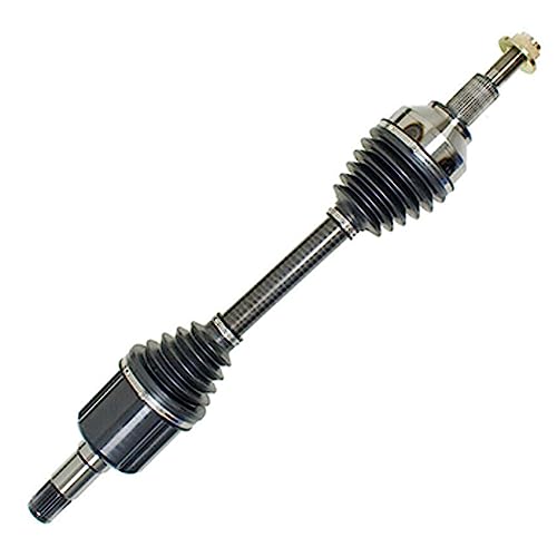 Image of Detroit Axle - 2WD Front Left Driver Side CV Axle Shaft + Wheel
