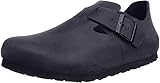 Birkenstock Mens London Clog Black Oiled Leather Size 36 EU (5-5.5 M US Women)