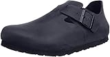 Birkenstock Womens London Clog Black Oiled Leather Size 37 EU (6-6.5 M US Women)