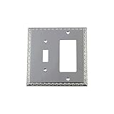 Nostalgic Warehouse Egg & Dart Deco Electrical Outlet Switch Plate Cover