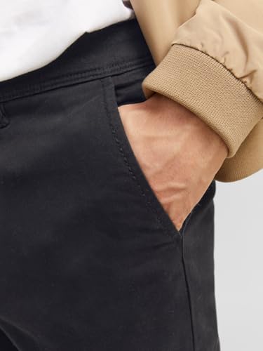 JACK & JONES Herren Jjimarco Jjbowie Sa Black Noos Hose, Schwarz (Black), 36W / 36L EU – Ansicht 5