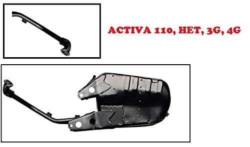 VTRUST Black Silencer Bend Pipe for Honda Activa N/M - Image 3