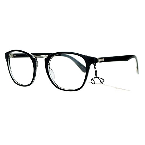 Clear Lens Eyeglasses Vintage Retro Metal Bridge Glasses Frame UV 4002