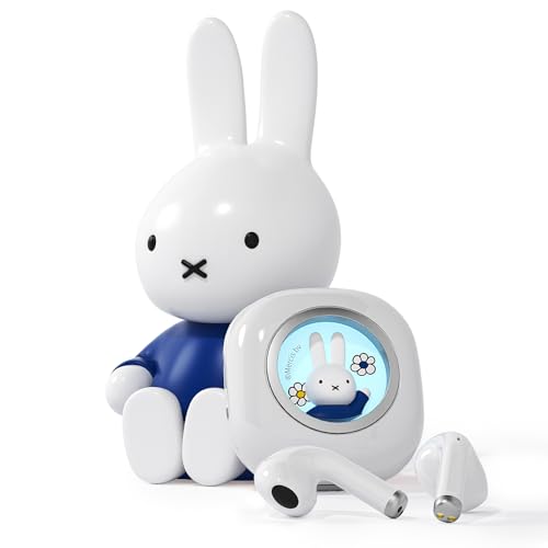 Image of Miffy Bluetooth 5.3 Earbuds-Pro - IPX5 Waterproof, Touch Controls, 30H Playtime.(Blue)