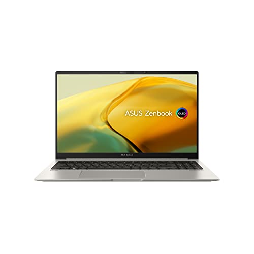 Image of ASUS Zenbook 15 OLED Laptop (2023) 15.6 inch OLED 2.8K Display, AMD Ryzen 7 7735U CPU, AMD Radeon Graphics, 16GB RAM, 1TB SSD, Windows 11 Home, UM3504DA-DS71-CA