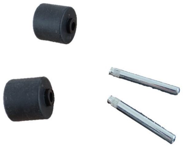 HobbyTech 2 Roulettes intermédiaires SS2230002509 pour Aspirateur Balai compatible Rowenta X-FORCE FLEX RH9811WO / RH98A0WO / RH9958WA