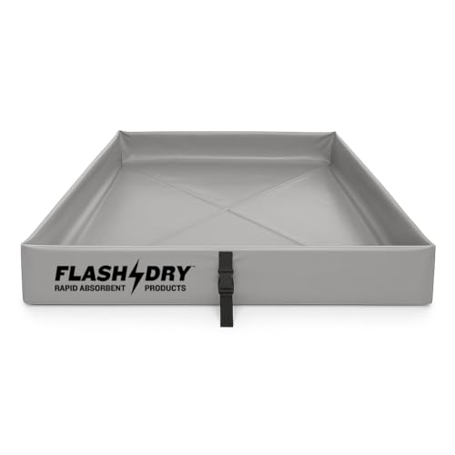 FlashDry Portable Spill Containment Berm (4&rsquo; x 4&rsquo;)