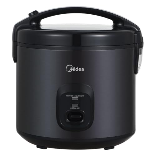 Panela de Arroz Elétrica 5L Preta Midea