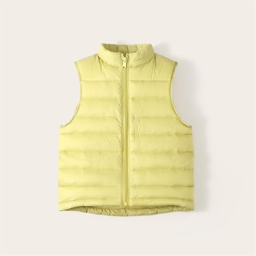 Moonker Boys Girls Thermal Down Jacket Vest with Hat Sleeveless Plain Puffer Vest Fall Winter Warm Solid Thick Waistcoat2
