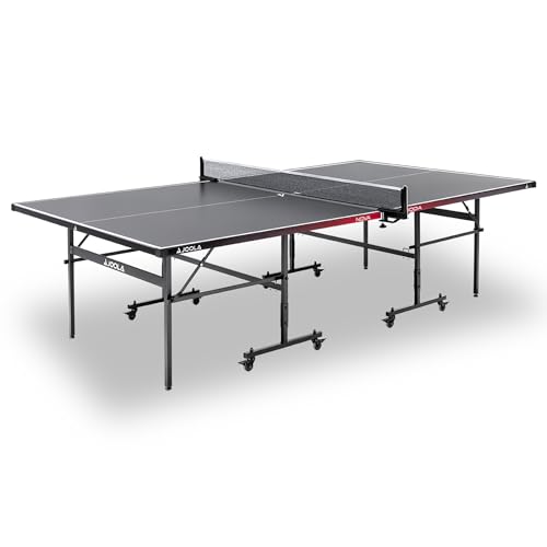 JOOLA Tischtennisplatte Nova 100A – Outdoor Tischtennisplatte wetterfest klappbar mit Netz & Höhenverstellung JOOLA Tischtennisplatte Nova 100A – Outdoor Tischtennisplatte wetterfest klappbar mit Netz & Höhenverstellung