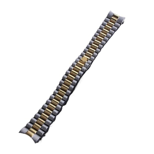 Bracelet montre acier inoxydable 20mm résistant eau compatible avec Rolex