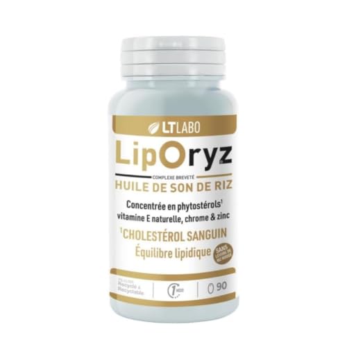 LT LABO LipOryz - Huile de Son de riz - 90 Gélules - Equilibre lipidique - Fabriqué en France
