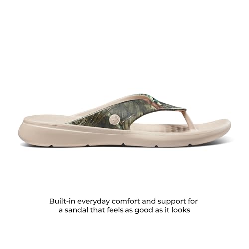 Joybees Mens Casual Flip Flops, Comfortable Thong Sandals with Arch Support for Beach and Pool, Water Friendly3