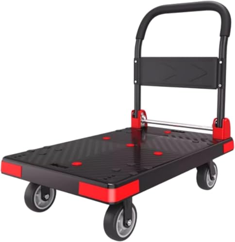 Carrito plegable resistente para carga pesada diseño compacto miniatura 1