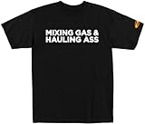 FMF Gass T-Shirt Small Black FA21118915-BLK-S