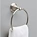 Delta Windemere (1-Pack) Hand Towel Holder SpotShield Brushed Nickel Towel Racks for Bathroom Wall Round Towel Ring Holder for Bath Towel Hanger for Kitchen, Bathroom Accessories 79646-BN