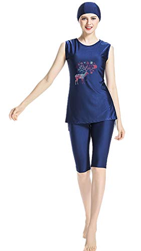 Maillots de bain femmes musulmanes burkini sans manches taille M