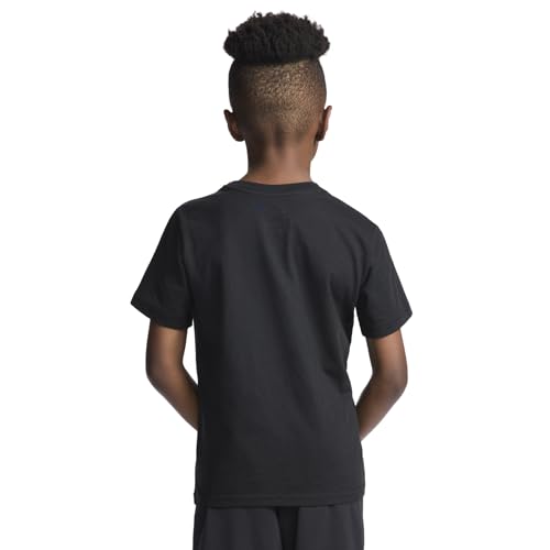 Boys' Lifestyle Short Sleeve T-Shirt, Slim-fit Graphic Tee, Cotton Blend Fabric4