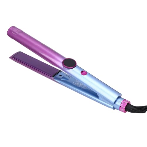 Plancha para el cabello y rizador TARSHYRY, herramienta profesional de peinado con pantalla LCD para rizar y alisar, tecnología infrarroja para protección capilar, ligera y portátil para viajes (enchufe estadounidense) miniatura 2