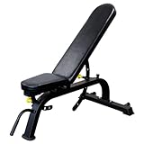 ★ 【multiples conception de réglage de vitesse】 Le dos de ce banc de poids peut être ajusté par 7 angles, et son coussin peut être ajustée par 4 angles pour répondre à vos différents besoins.Convient pour l'homme et la femme de hauteurs différentes qui aiment travailler.