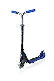 Adaptable y práctico Globber Scooter Flow 125 [My Too Fix Up] - Negro y Azul marino