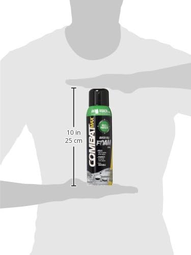 Combat Max Ant and Roach Killer Quick Kill Foam Spray, 17.5 Ounce