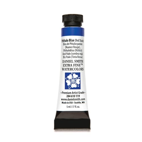 Daniel Smith 284610119 Daniel Smith Watercolors 5ml Tube (Phthalo Blue RS)