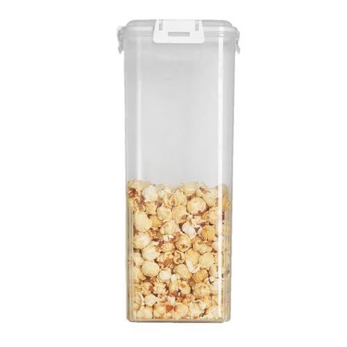 Genérico Contenedor de Almacenamiento de Pan Transparente con Tapa Hermética - Dispensador para Sándwich de Encimera de Cocina, Ahorro de Almacenamiento