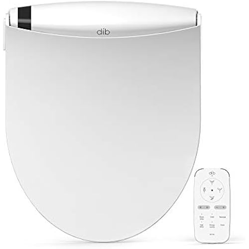 Bio Bidet Special Edition DIB Elongated White Electric Bidet Toilet Seat, On Demand Warm Water, Self Cleaning 3 in 1 Stainless Steel Nozzle, Wireless Remote Control, Posterior and Feminine Wash, Easy