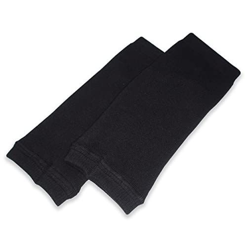 CuteBox Company 1 Pair of Black Soft Comfortable Cotton Toeless Socks for Exercising, Dancing, Pedicures, Yoga, Pilates, or just with Sandals or Flip Flops, Machine Washable4