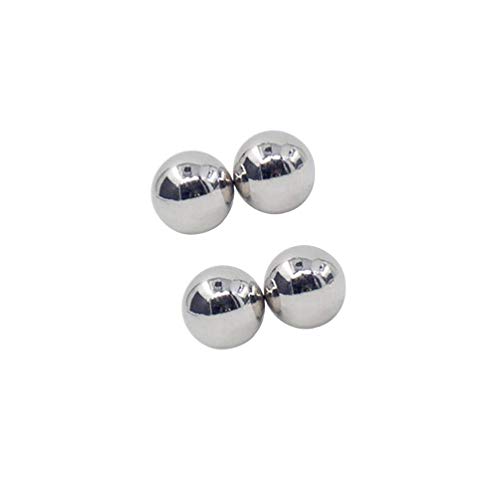 ARTIBETTER 4 Pares de Anéis de Mamilo Magnéticos Não Perfurantes Anel de Mamilo Ajustável Piercing F