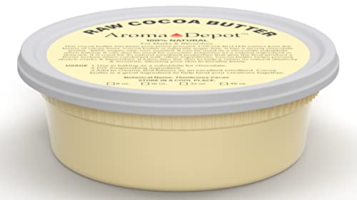 8 oz Raw Cocoa Butter Unrefined 100…