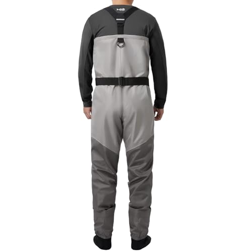 Image of BASSDASH FW08 Men's Breathable Waders Waterproof Fly Fishing Chest Fishing