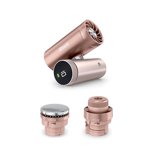 Image of Shark ChillPill - The Only 3-in-1 Personal Cooling System with Fan, InstaChill Cooling Plate & Dry-Touch Mist - Portable, Handheld, Drops Skin Temp Up to 16F, 10 Speeds, Rose Gold, FA022GD