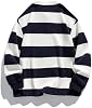 Camisas de Rugby para Hombre, Polo de Manga Larga, Suéter con Cuello y Rayas 6