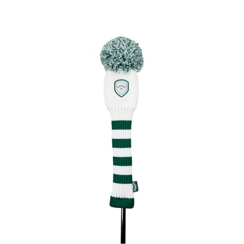 Callaway Golf Pom Pom Headcovers 2025 Hybrid White/Green