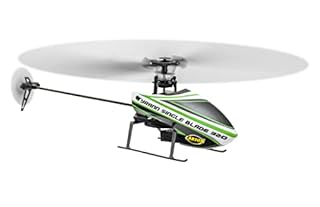 CARSON 500507171 Tyrann Single Blade 320 2.4GHz 100% RTF verde - Elicottero telecomandato, robusto RTF (pronto al volo), elicottero RC, con funzione di decollo e atterraggio