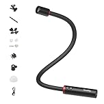 SMALLRIG RM 03 Macro Photography LED Light, Adjustable Beam Angle, 5 Colors CRI 95 TLCI 92, Macro Arm Light for Camera with Cold Shoe Adapter, Clamp, Diffuser, Barndoor, IP54 Waterproof - 5480