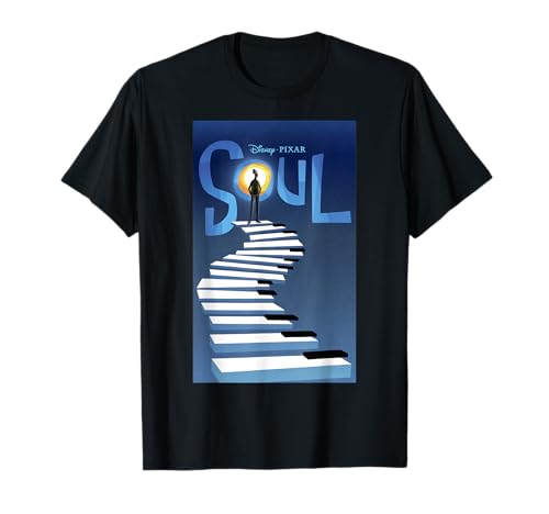 T-shirt Disney Pixar Soul Poster idéal pour vos sorties ciné et looks urbains