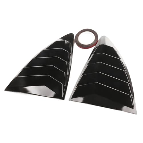 Persiennes fenêtre latérale Subaru BRZ quart scoop ABS noir brillant pour Scion FRS 13-20