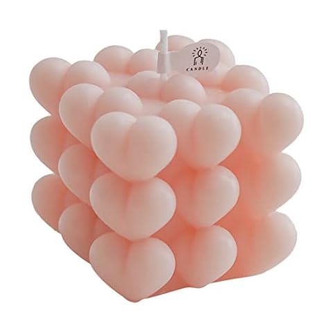 Scented Bubble Heart Cube Candle by Shinekoo Cover