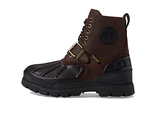 Image of POLO RALPH LAUREN Men's Oslo High Waterproof Leather-Suede Boot Fashion