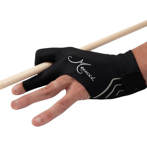Meucci Elite Stroke Billiards Glove Black XX-Large Right