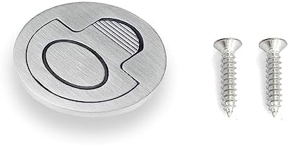 Marine Stainless Steel Hatch Cover Pull Handle – Spring-Loaded For Boats, Storage & Hatches