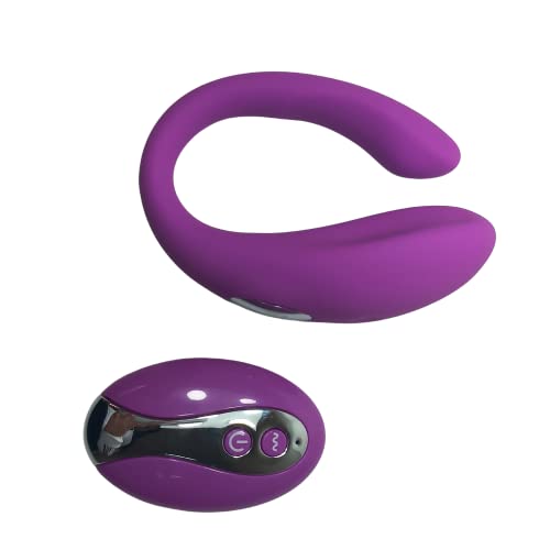 Estimulador casal com duplo motor, controle remoto 13 modos de vibração recarregável